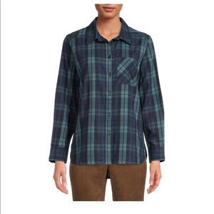 Flannel Button Down for Women